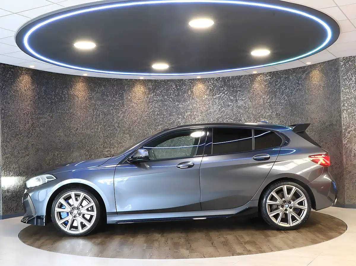 Used 2019 BMW 1 Series M135i Mineral Grey - Interior and Exterior details 9