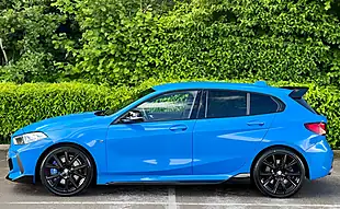 Used 2019 BMW 1 Series M135i Misano Blue - Interior and Exterior details 12