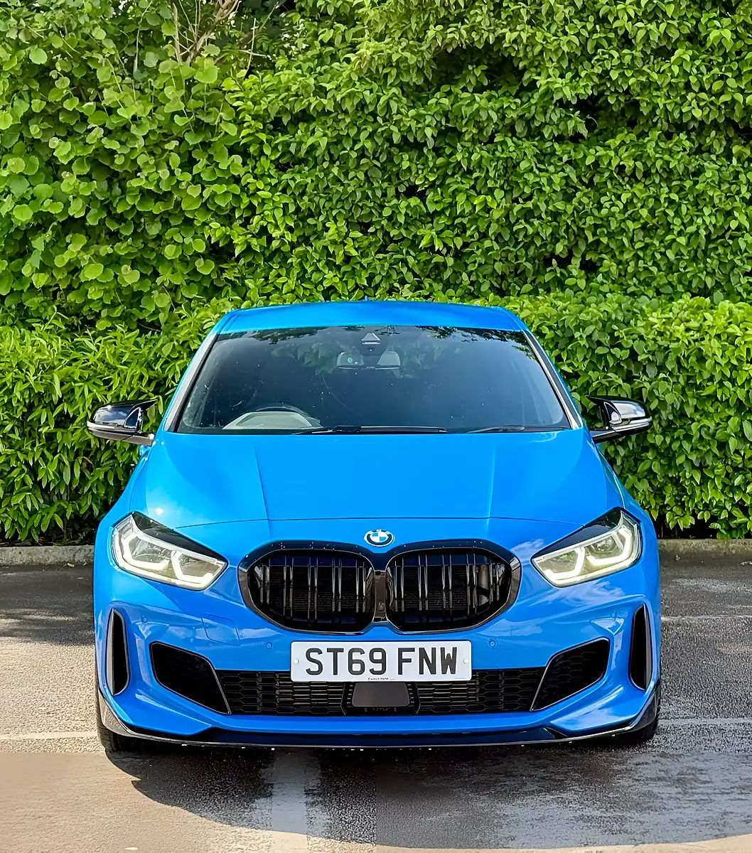 Used 2019 BMW 1 Series M135i Misano Blue - Interior and Exterior details 13