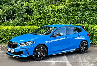 Used 2019 BMW 1 Series M135i Misano Blue - Interior and Exterior details 2