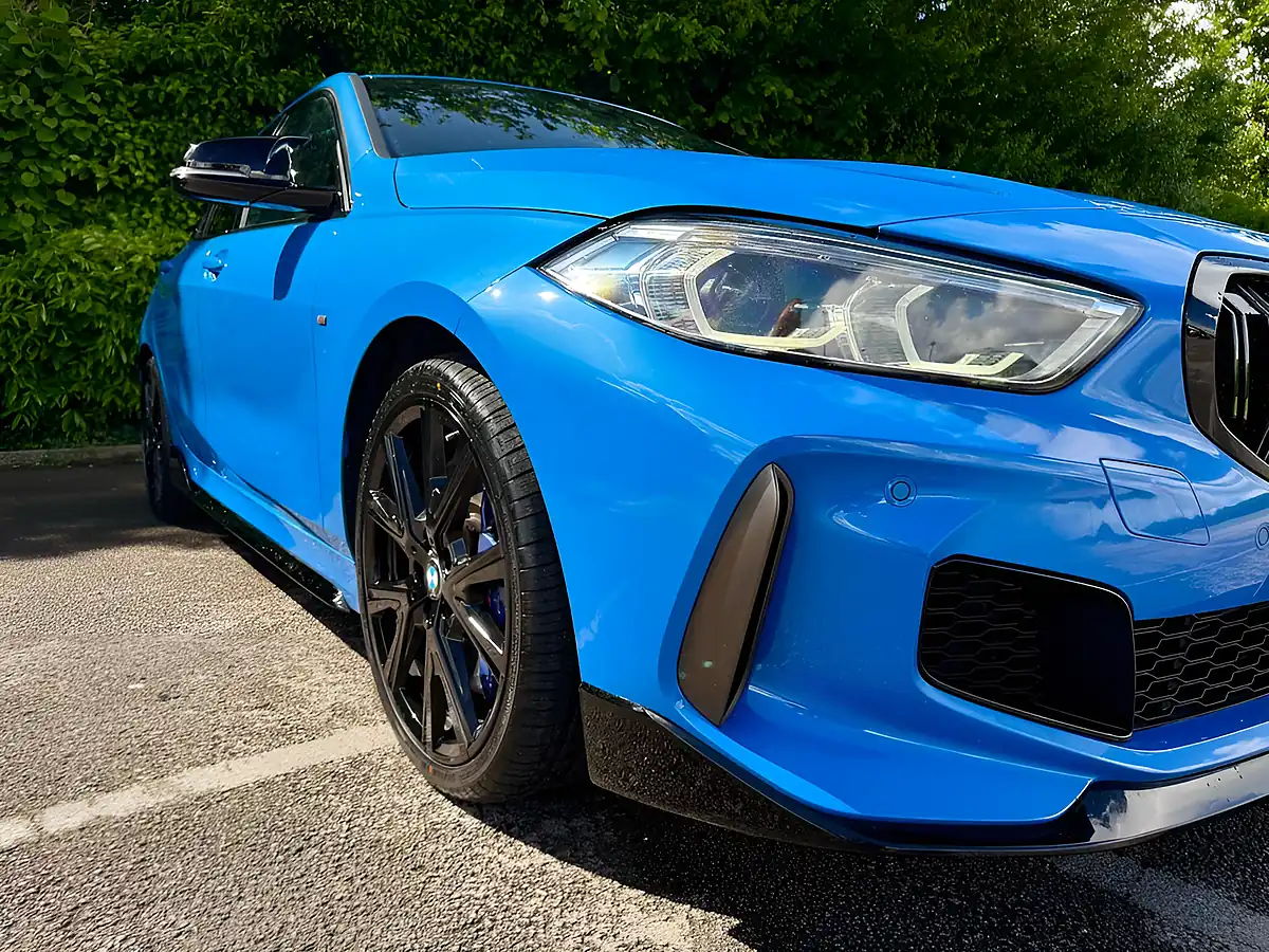 Used 2019 BMW 1 Series M135i Misano Blue - Interior and Exterior details 5