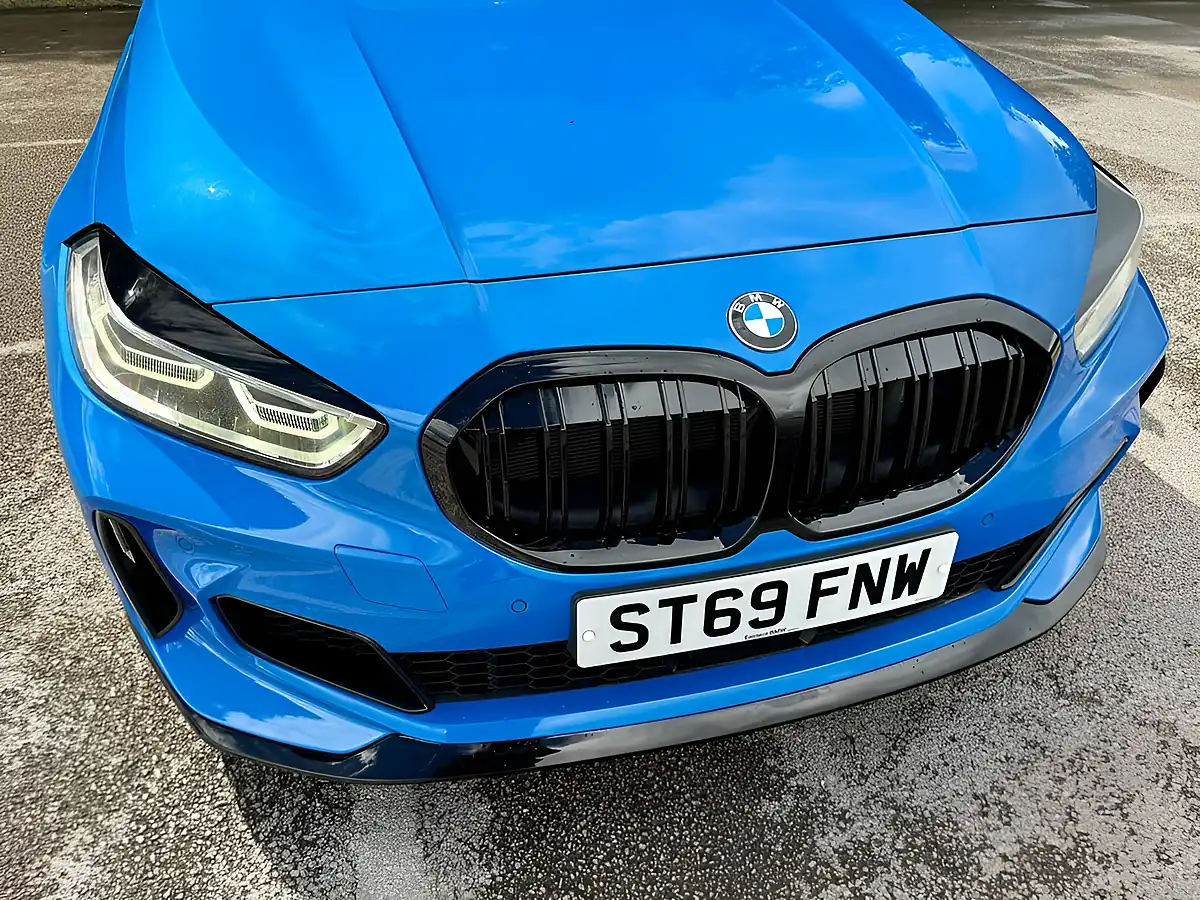 Used 2019 BMW 1 Series M135i Misano Blue - Interior and Exterior details 9