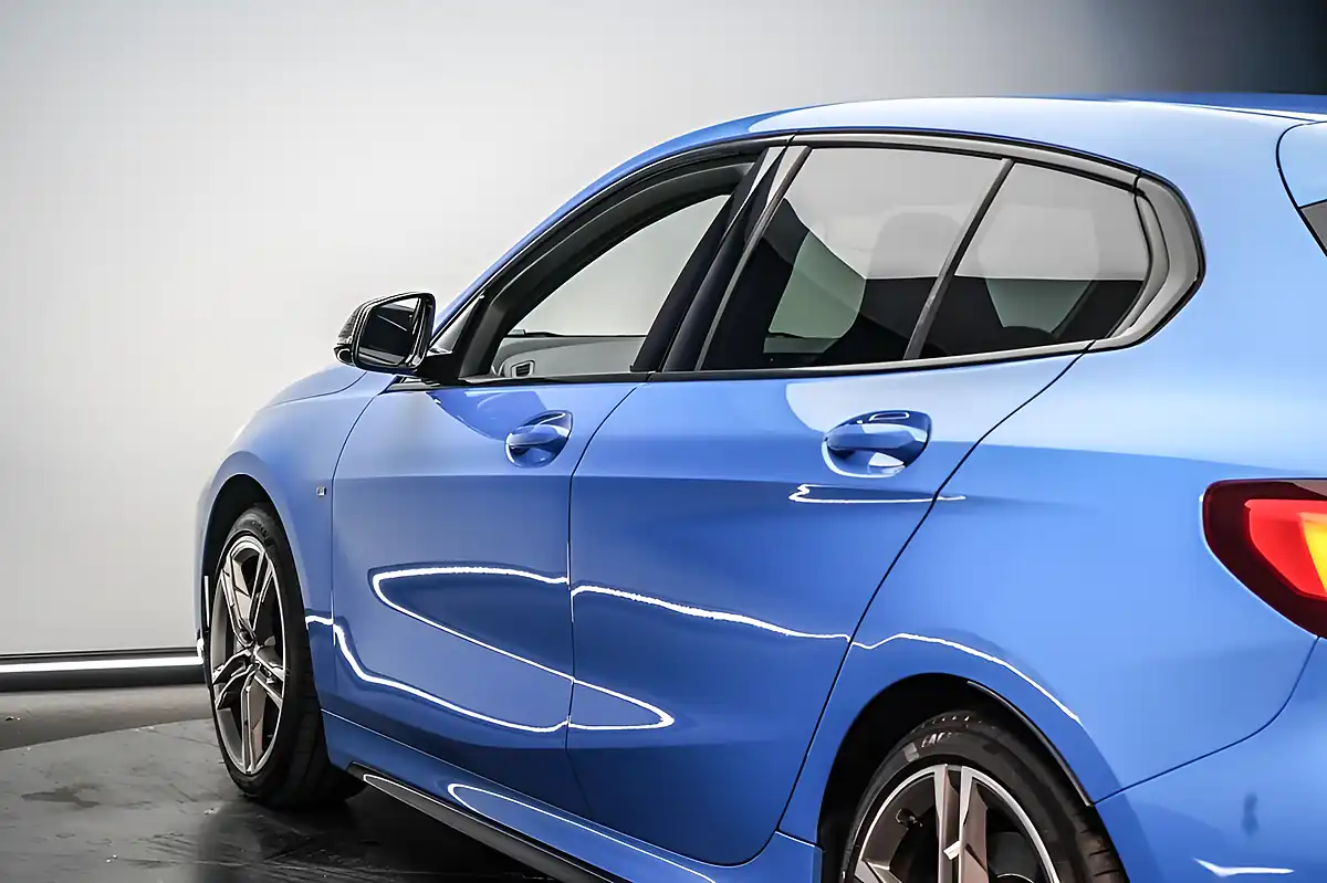Used 2019 BMW 1 Series M135i Misano Blue - Interior and Exterior details 13