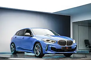 Used 2019 BMW 1 Series M135i Misano Blue - Interior and Exterior details 14