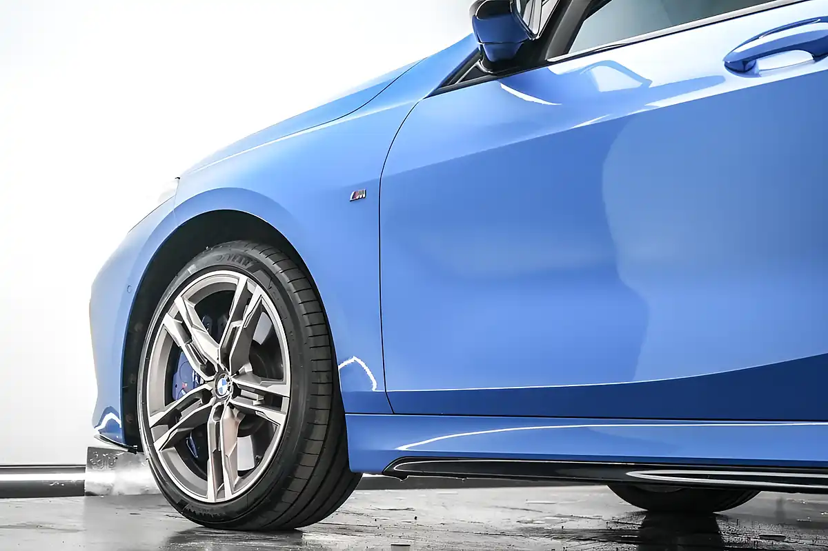 Used 2019 BMW 1 Series M135i Misano Blue - Interior and Exterior details 3