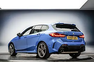 Used 2019 BMW 1 Series M135i Misano Blue - Interior and Exterior details 4