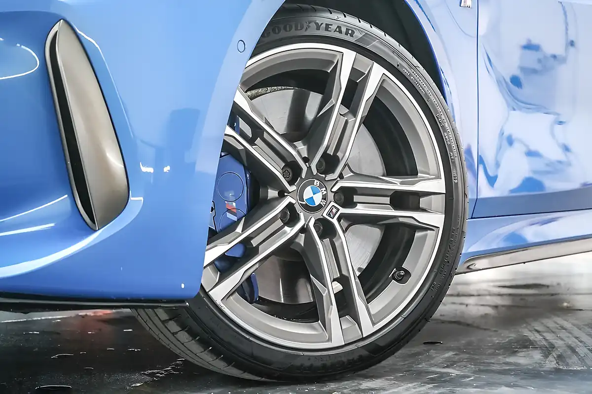 Used 2019 BMW 1 Series M135i Misano Blue - Interior and Exterior details 6