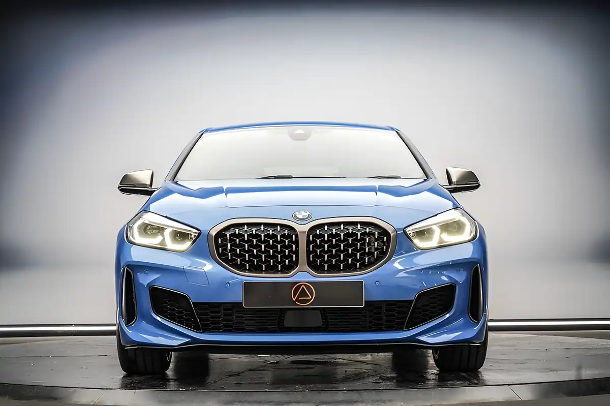 Used 2019 BMW 1 Series M135i Misano Blue - Interior and Exterior details 7