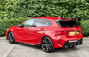 Used 2019 BMW 1 Series M135i Red - Interior and Exterior details 3