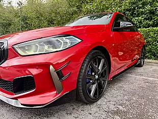 Used 2019 BMW 1 Series M135i Red - Interior and Exterior details 5