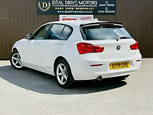 Used 2019 BMW 1 Series Se White - Interior and Exterior details 5