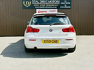 Used 2019 BMW 1 Series Se White - Interior and Exterior details 6