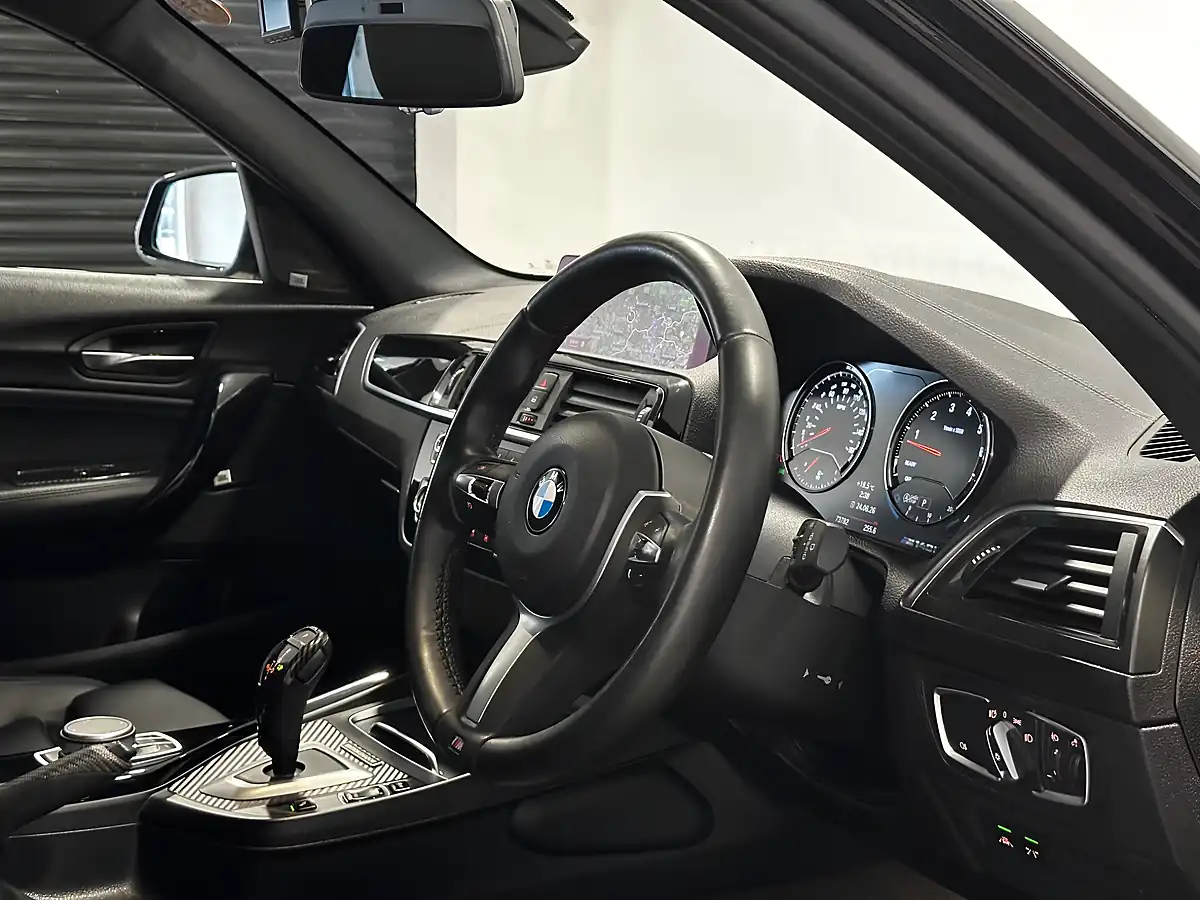 Used 2019 BMW 1 Series Shadow Edition Black Sapphire - Interior and Exterior details 2