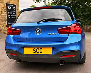 Used 2019 BMW 1 Series Shadow Edition Estoril Blue - Interior and Exterior details 9