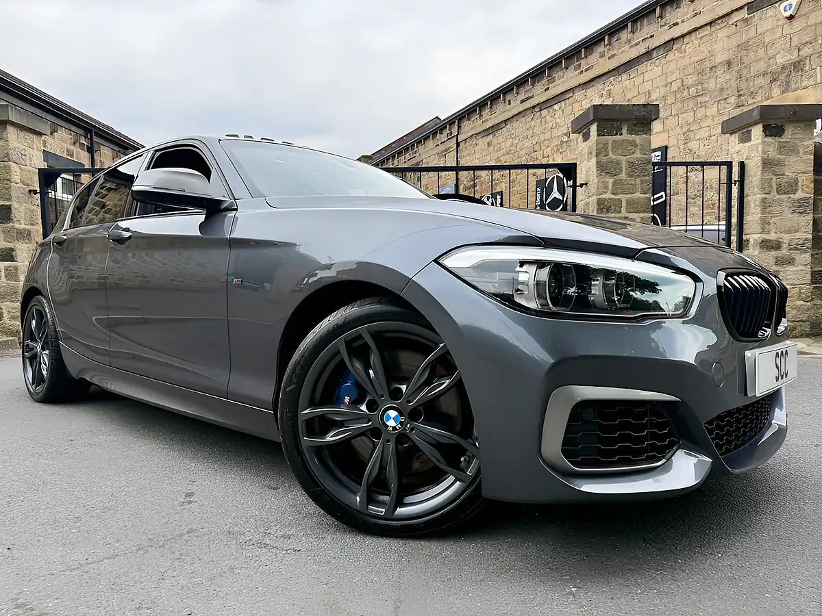 Used 2019 BMW 1 Series Shadow Edition Mineral Grey - Front View