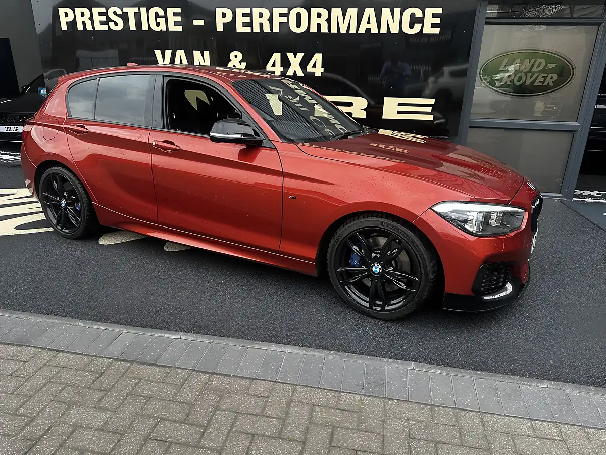 Used 2019 BMW 1 Series Shadow Edition Sunset Orange - Front View