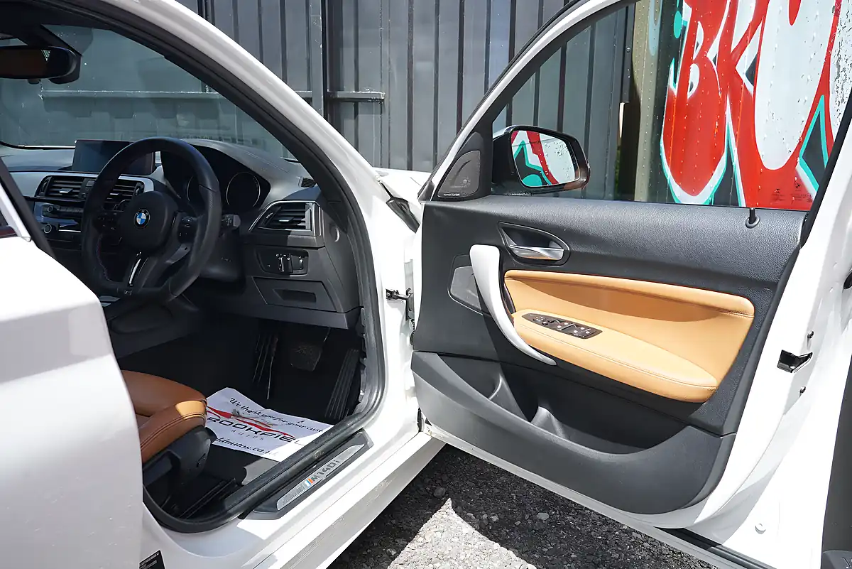 Used 2019 BMW 1 Series Shadow Edition White - Interior and Exterior details 13