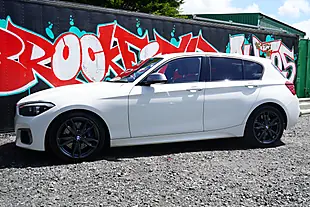 Used 2019 BMW 1 Series Shadow Edition White - Interior and Exterior details 8