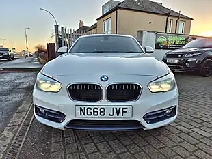 Used 2019 BMW 1 Series Sport Alpine White - Interior and Exterior details 2