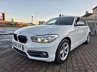 Used 2019 BMW 1 Series Sport Alpine White - Interior and Exterior details 3