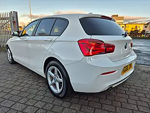 Used 2019 BMW 1 Series Sport Alpine White - Interior and Exterior details 4