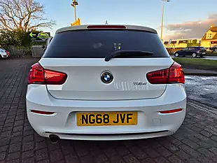 Used 2019 BMW 1 Series Sport Alpine White - Interior and Exterior details 5