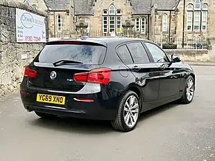 Used 2019 BMW 1 Series Sport Black Sapphire - Interior and Exterior details 8