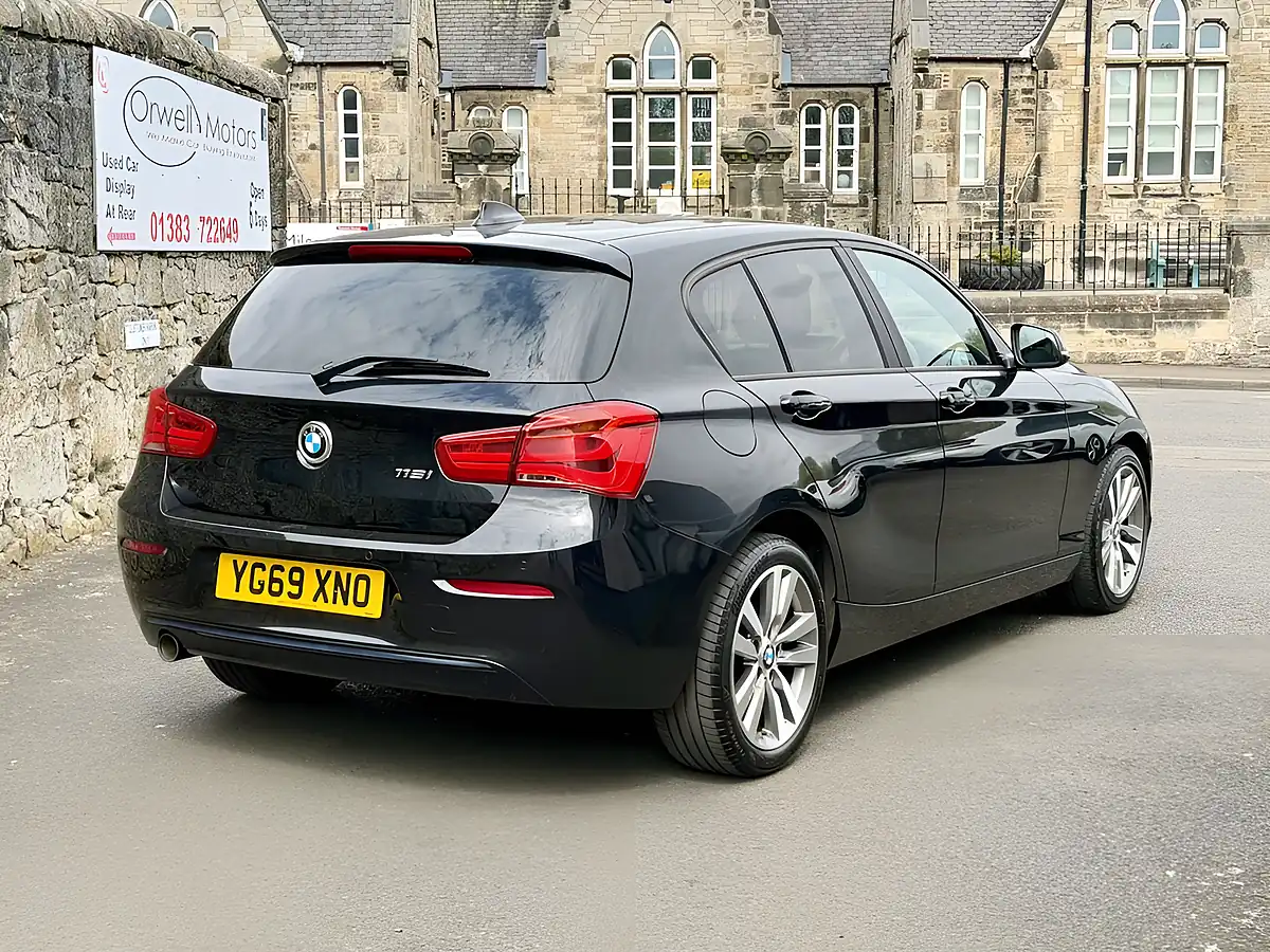Used 2019 BMW 1 Series Sport Black Sapphire - Interior and Exterior details 8