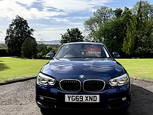 Used 2019 BMW 1 Series Sport Blue - Interior and Exterior details 12