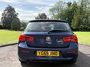 Used 2019 BMW 1 Series Sport Blue - Interior and Exterior details 13