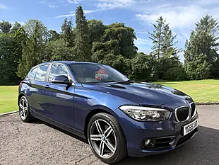 Used 2019 BMW 1 Series Sport Blue - Interior and Exterior details 2
