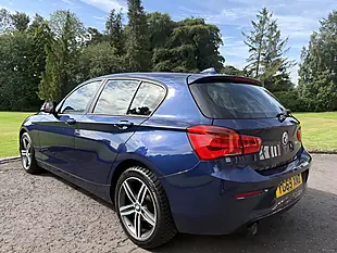 Used 2019 BMW 1 Series Sport Blue - Interior and Exterior details 4