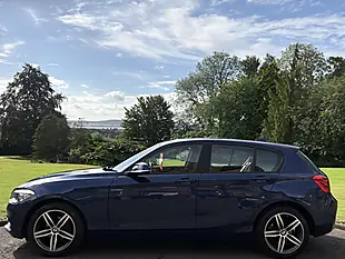 Used 2019 BMW 1 Series Sport Blue - Interior and Exterior details 6