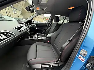 Used 2019 BMW 1 Series Sport Seaside Blue - Interior and Exterior details 12