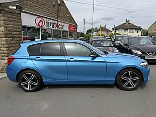 Used 2019 BMW 1 Series Sport Seaside Blue - Interior and Exterior details 6