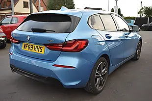 Used 2019 BMW 1 Series Sport Seaside Blue - Interior and Exterior details 3