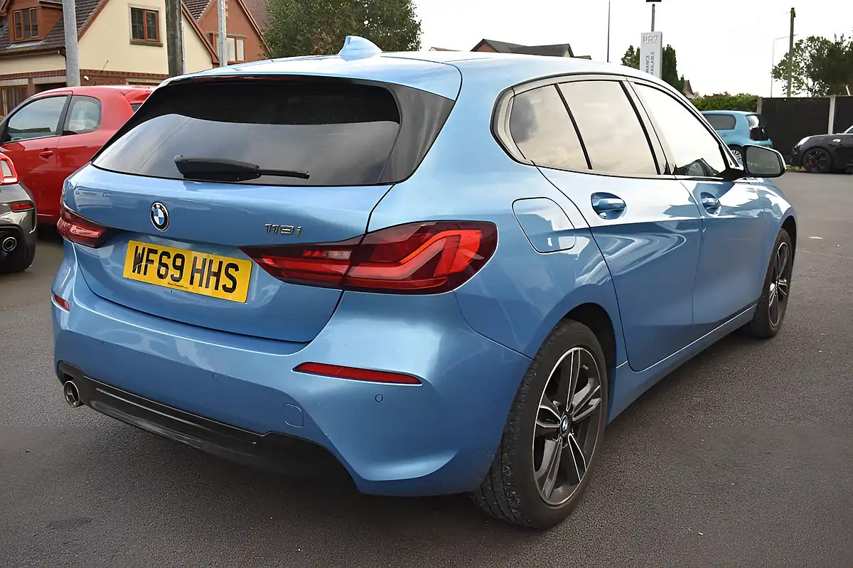 Used 2019 BMW 1 Series Sport Seaside Blue - Interior and Exterior details 3