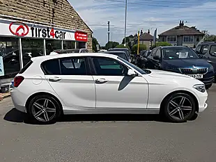 Used 2019 BMW 1 Series Sport White - Interior and Exterior details 6