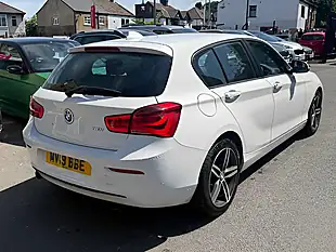 Used 2019 BMW 1 Series Sport White - Interior and Exterior details 7