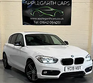 Used 2019 BMW 1 Series Sport White - Interior and Exterior details 12
