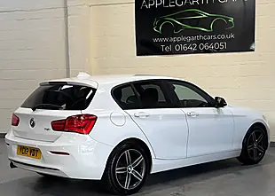 Used 2019 BMW 1 Series Sport White - Interior and Exterior details 13