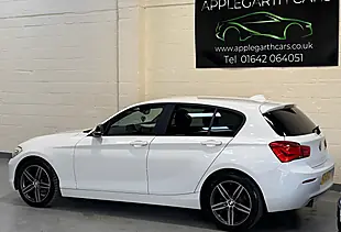 Used 2019 BMW 1 Series Sport White - Interior and Exterior details 14