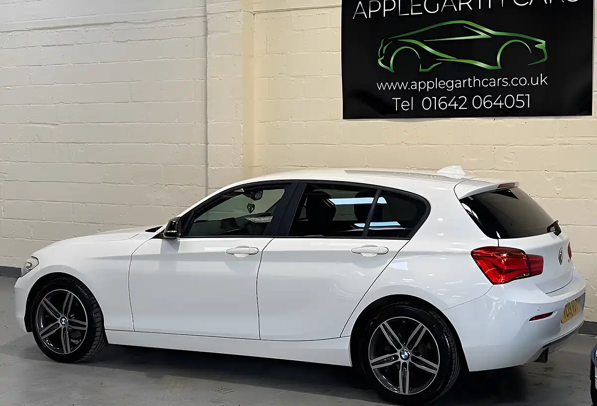Used 2019 BMW 1 Series Sport White - Interior and Exterior details 14