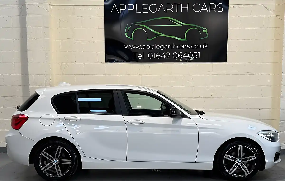 Used 2019 BMW 1 Series Sport White - Interior and Exterior details 2