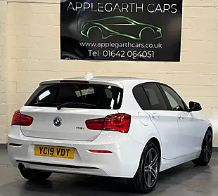 Used 2019 BMW 1 Series Sport White - Interior and Exterior details 3