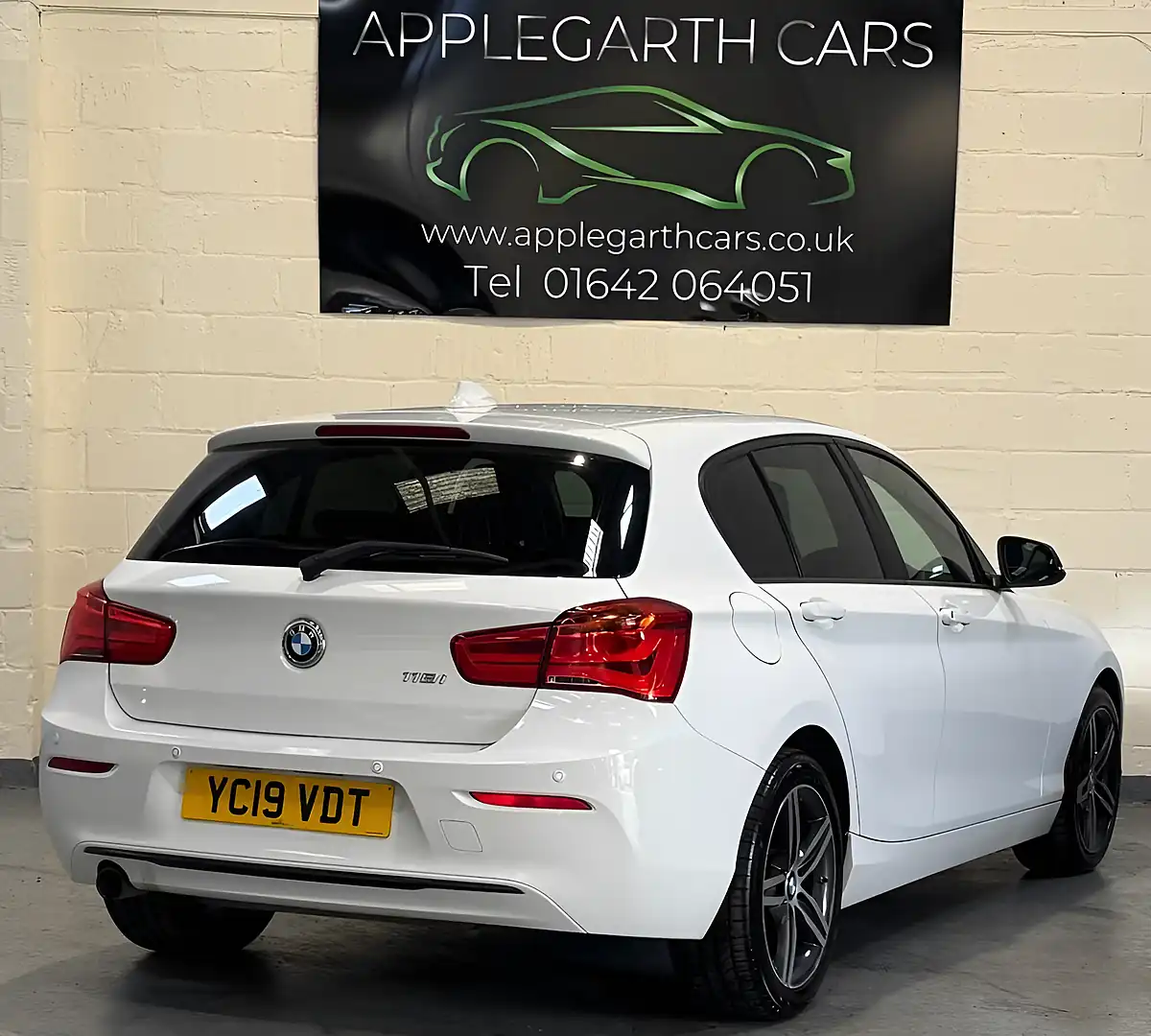 Used 2019 BMW 1 Series Sport White - Interior and Exterior details 3