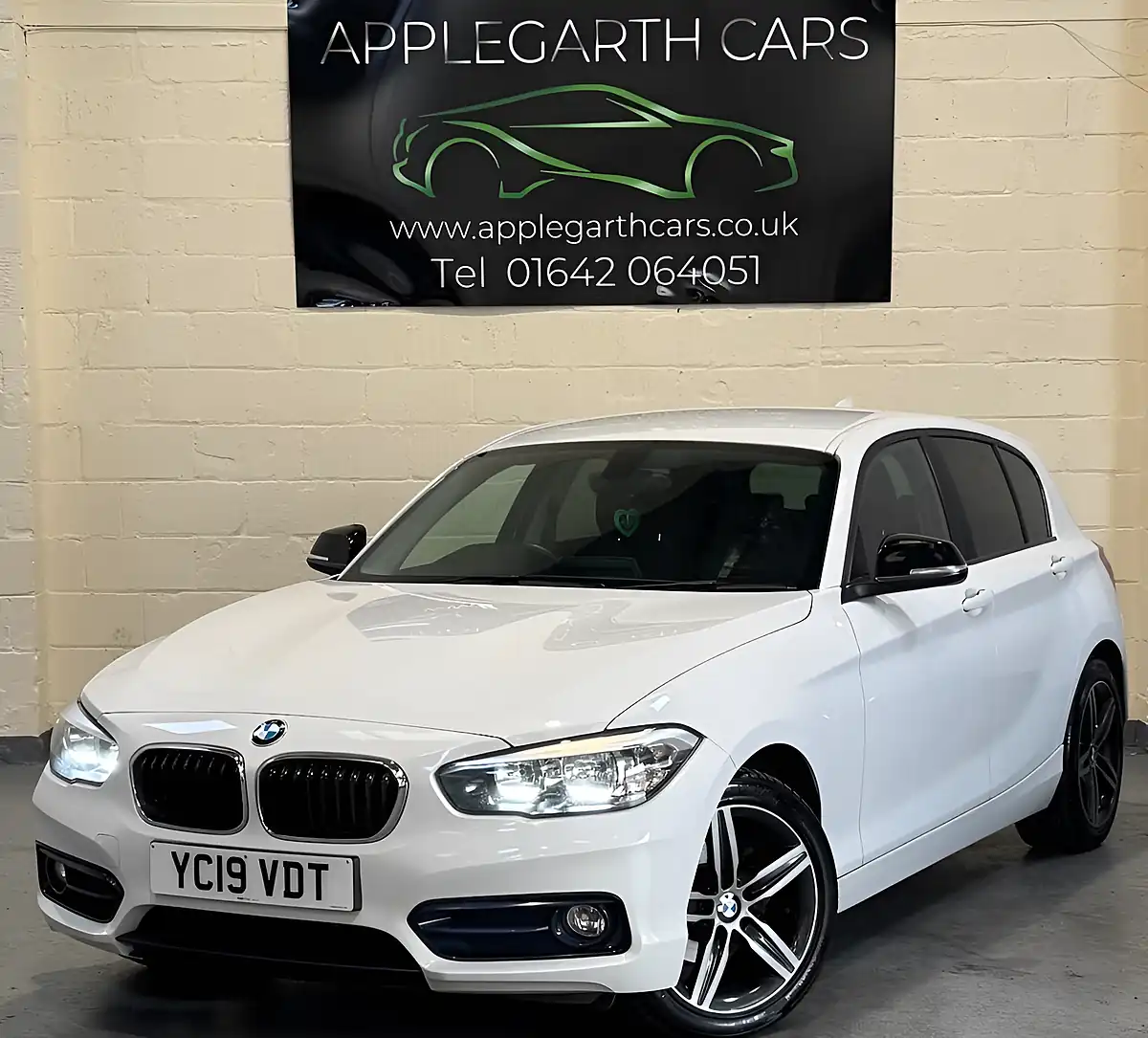 Used 2019 BMW 1 Series Sport White - Interior and Exterior details 5