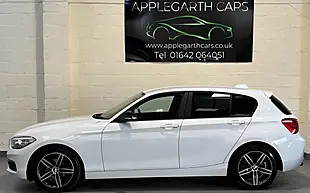 Used 2019 BMW 1 Series Sport White - Interior and Exterior details 6