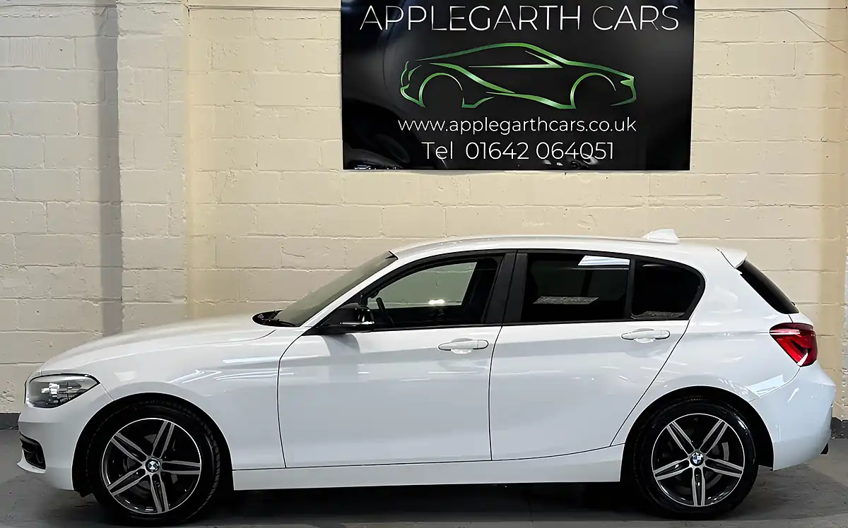 Used 2019 BMW 1 Series Sport White - Interior and Exterior details 6