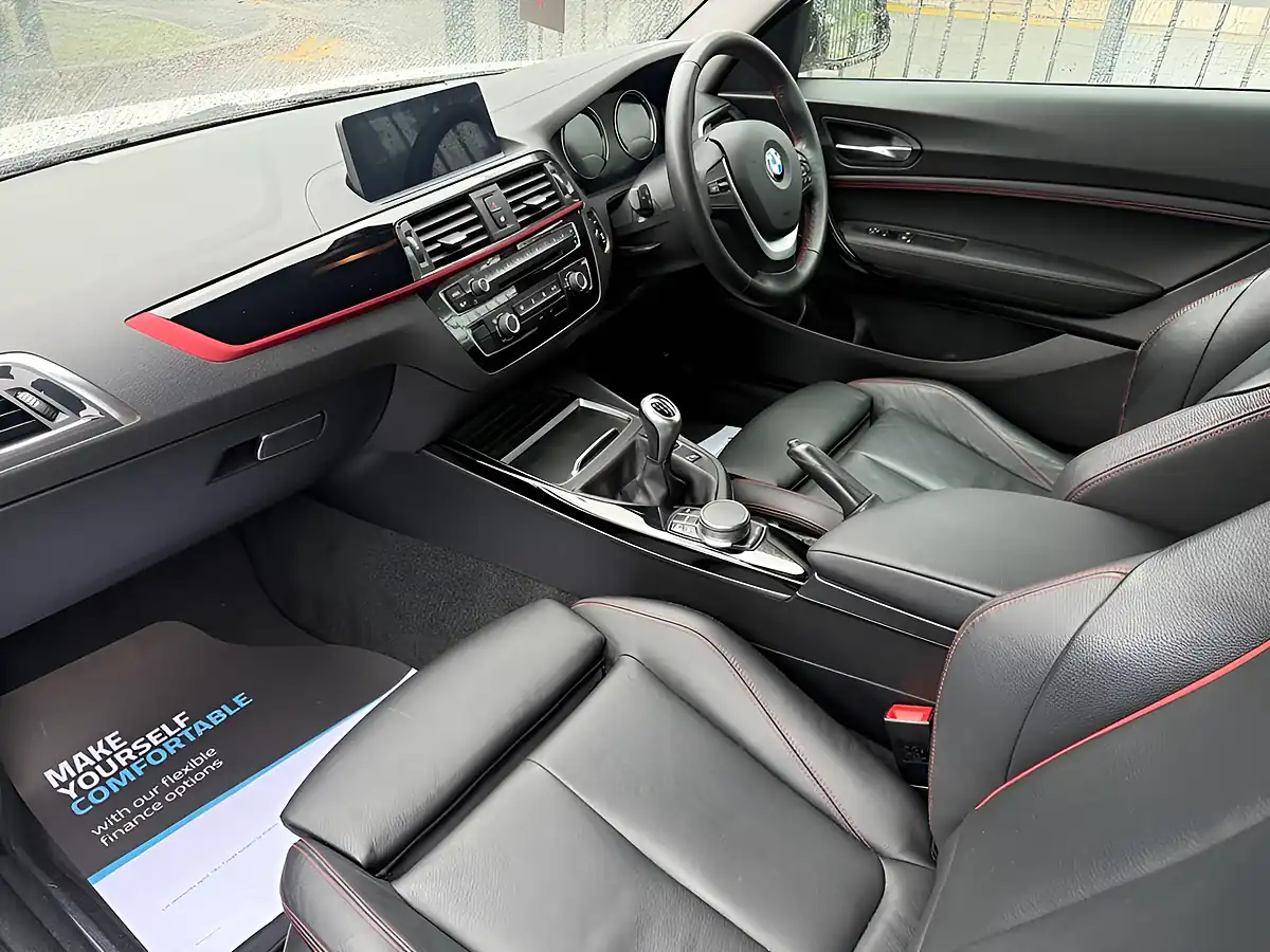 Used 2019 BMW 1 Series Sport White - Interior and Exterior details 2